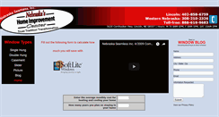 Desktop Screenshot of nebraskawindowstore.com